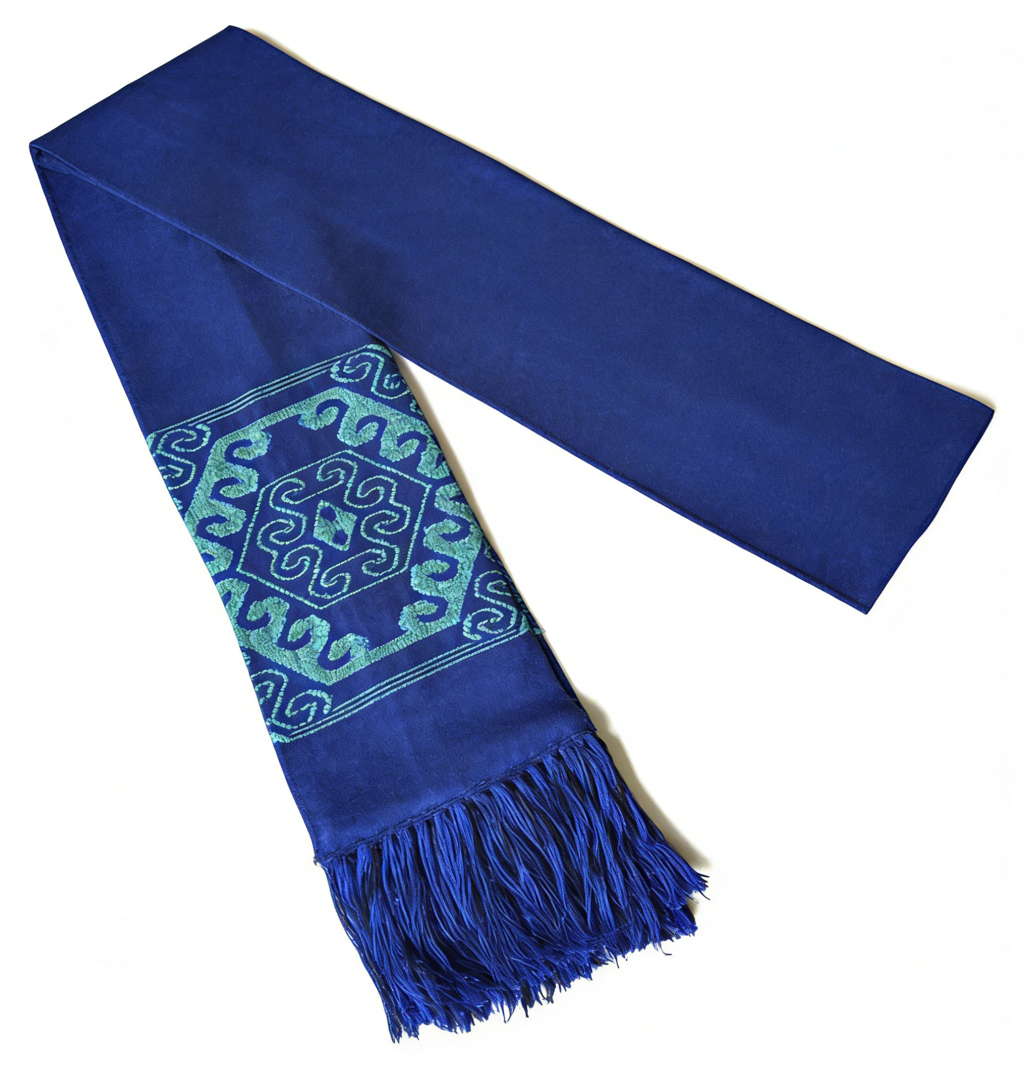 Light Luxury Double-sided Craft Brocade Scarf