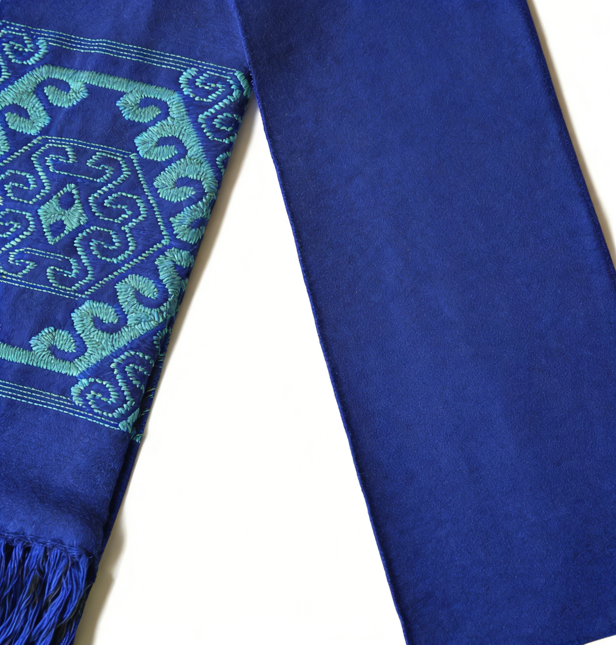 Light Luxury Double-sided Craft Brocade Scarf