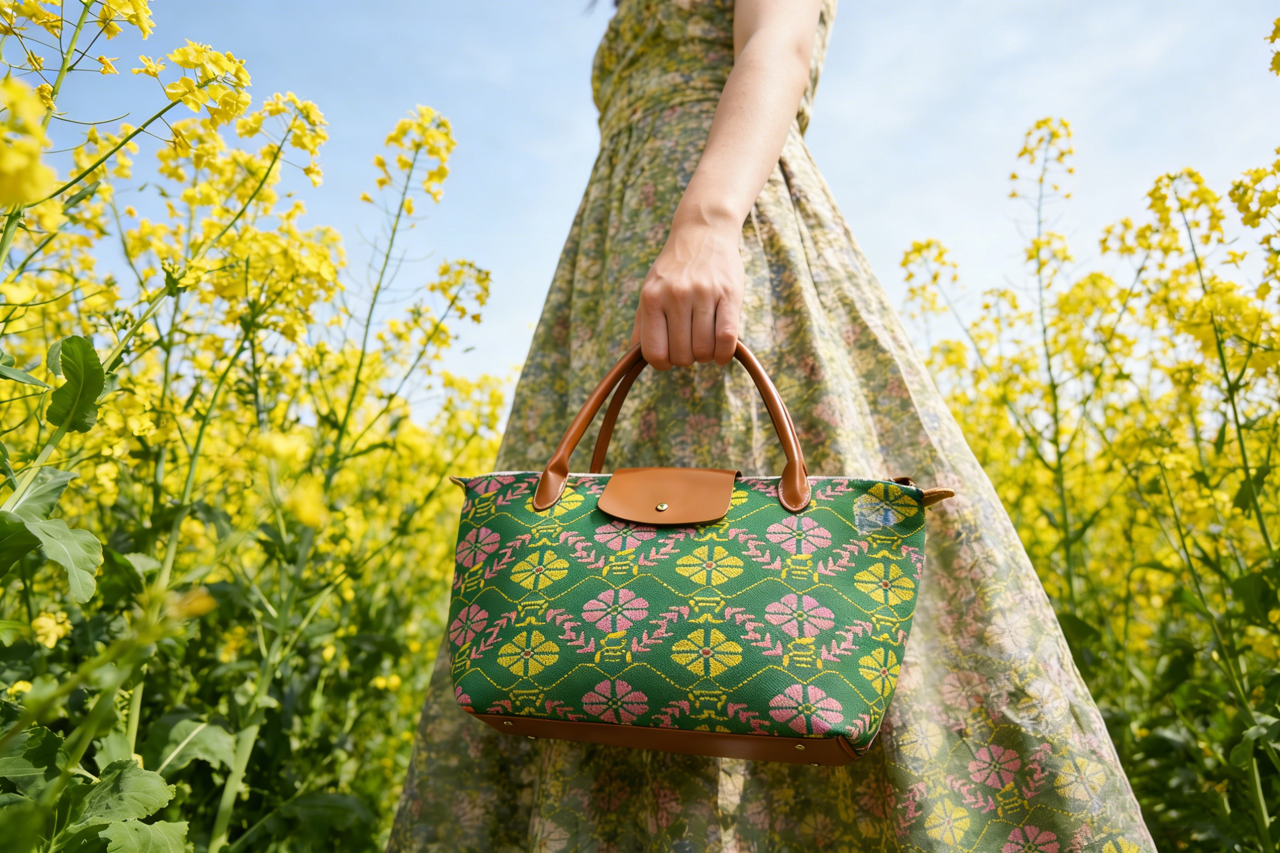 Spring Flower Series Handbag